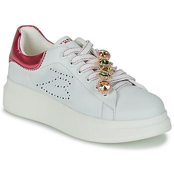 GLAMOUR  women's Shoes (Trainers) in White