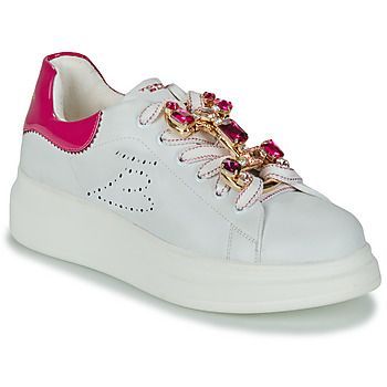 GLAMOUR  women's Shoes (Trainers) in White
