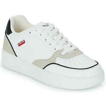 Levis  PAIGE  women's Shoes (Trainers) in White