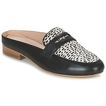 BELIZ  women's Mules / Casual Shoes in Black. Sizes available:4.5,6