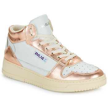 women's Shoes (High-top Trainers) in White