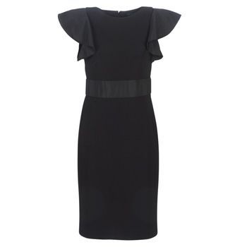 JERSEY SLEEVELESS COCKTAIL DRESS  women's Dress in Black. Sizes available:US 4,US 0