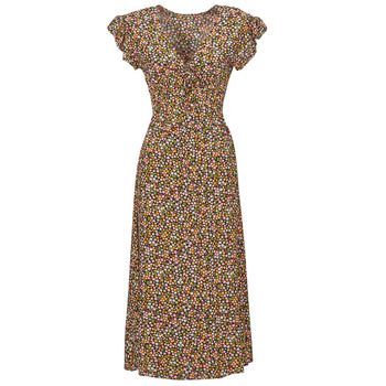 PICNIC DAY  women's Long Dress in Multicolour