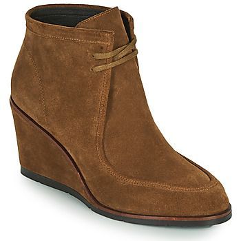 KINDAR  women's Low Ankle Boots in Brown. Sizes available:3.5,4.5,5.5,6,6.5