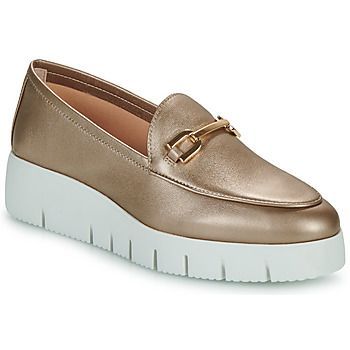 FAMO  women's Loafers / Casual Shoes in Gold