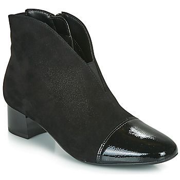 16605-79  women's Low Ankle Boots in Black