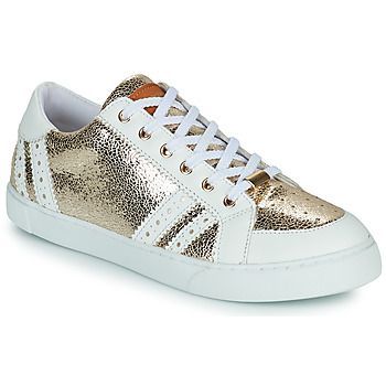 SUZIE  women's Shoes (Trainers) in Gold