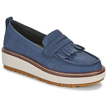 ORIANNA W LOAFER  women's Loafers / Casual Shoes in Blue