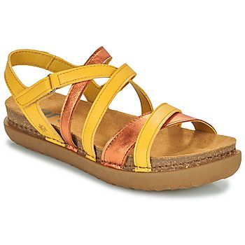 RHODES  women's Sandals in Yellow