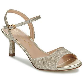 NAIKY  women's Sandals in Gold