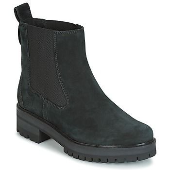 COURMAYER VALLEY CHELSEA  women's Mid Boots in Black. Sizes available:3.5,4,5,6,7,7.5