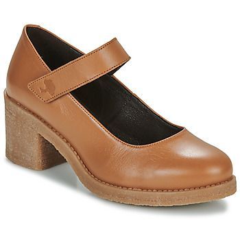 WALBA  women's Court Shoes in Brown