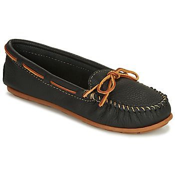 BOAT MOC  women's Loafers / Casual Shoes in Black