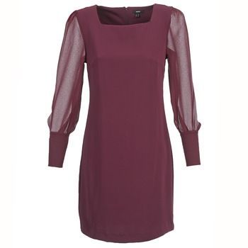 JAJAVA  women's Dress in Red. Sizes available:UK 6