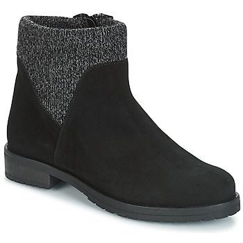 TRIAL  women's Mid Boots in Black