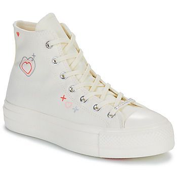 CHUCK TAYLOR ALL STAR LIFT  women's Shoes (High-top Trainers) in White
