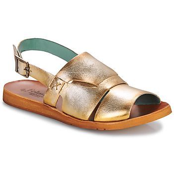 women's Sandals in Gold