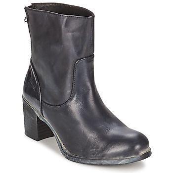 LOLA  women's Low Ankle Boots in Black. Sizes available:7