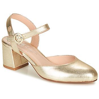 MALINE  women's Court Shoes in Gold