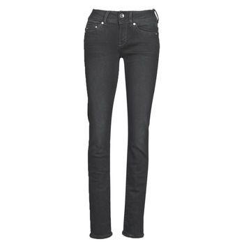 MIDGE MID STRAIGHT WMN  women's Jeans in Grey. Sizes available:US 26 / 32,US 27 / 32,US 25 / 32,US 24 / 30,US 25 / 30,US 26 / 30,US 27 / 30,US 24 / 32