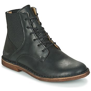 TITI  women's Mid Boots in Black. Sizes available:3,4,5,6,6.5 / 7,8,9