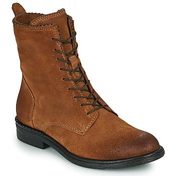 PAL LACE  women's Mid Boots in Brown. Sizes available:3.5,4.5,5.5,6,7,8