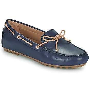 D LEELYAN C  women's Loafers / Casual Shoes in Blue. Sizes available:3