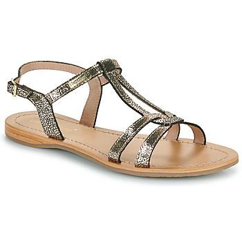 HACKLIO  women's Sandals in Gold