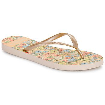 FOLLOW THE SUN BLOOM OPEN TOE  women's Flip flops / Sandals (Shoes) in Multicolour