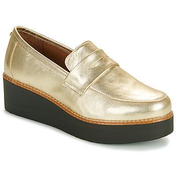 NARNILLA  women's Loafers / Casual Shoes in Gold