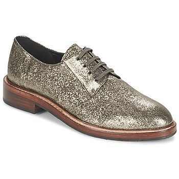 1JOJAC  women's Casual Shoes in Gold. Sizes available:3.5,7.5