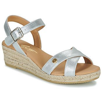 GIORGIA  women's Espadrilles / Casual Shoes in Silver