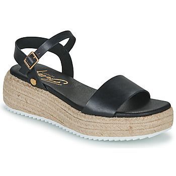 LUCIANA  women's Espadrilles / Casual Shoes in Black