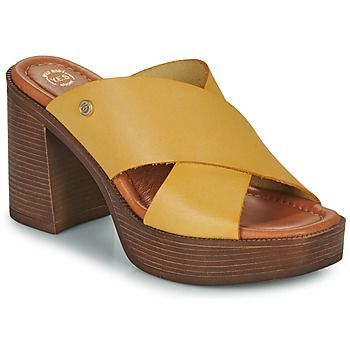 MARGOT  women's Mules / Casual Shoes in Yellow