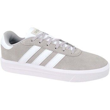 Court Platform Suede  women's Shoes (Trainers) in Grey