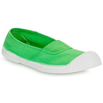 TENNIS ELASTIQUE  women's Slip-ons (Shoes) in Green