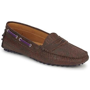 MOCASSIN 3706  women's Loafers / Casual Shoes in Brown. Sizes available:4