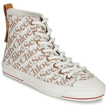 ARYANA  women's Shoes (High-top Trainers) in Beige