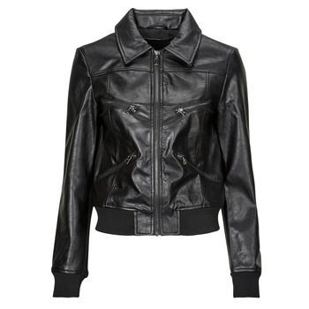 CHAQ_KENT  women's Leather jacket in Black