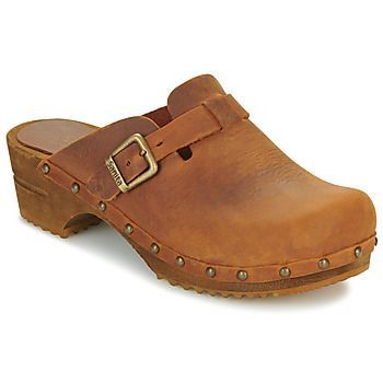 KRISTEL  women's Clogs (Shoes) in Brown