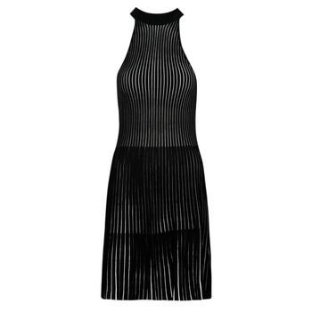 VEST_MIRNA  women's Dress in Black