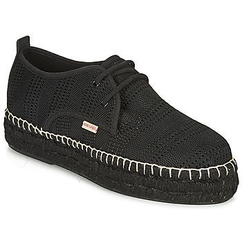EBY  women's Espadrilles / Casual Shoes in Black. Sizes available:4,5.5