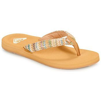 PORTO RAFFIA II  women's Flip flops / Sandals (Shoes) in Beige