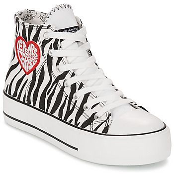 VENICE  women's Shoes (High-top Trainers) in White