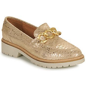 women's Loafers / Casual Shoes in Gold