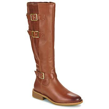 COLOGNE UP  women's High Boots in Brown