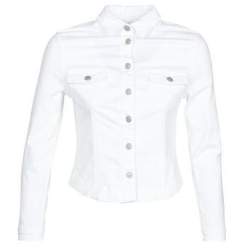 LILLY  women's Denim jacket in White