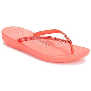 IQUSHION SPARKLE  women's Flip flops / Sandals (Shoes) in Pink