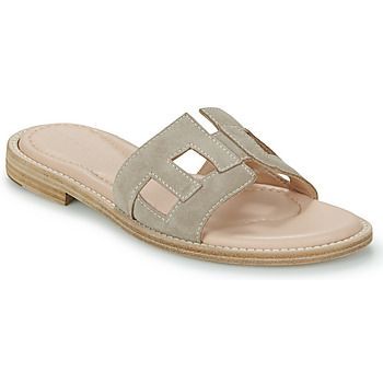 MAXINE  women's Mules / Casual Shoes in Beige