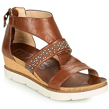 TAPASITA  women's Sandals in Brown. Sizes available:3.5,4.5,5.5,6,7,8